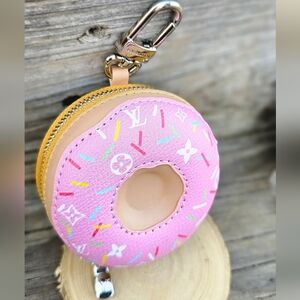 Pink Donut Coin Pouch/Bag Charm (2026)